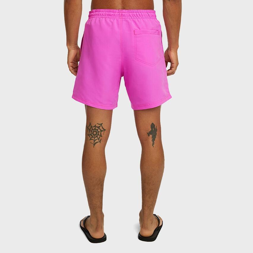 Heren Zwemshort Vert Roze 3/4