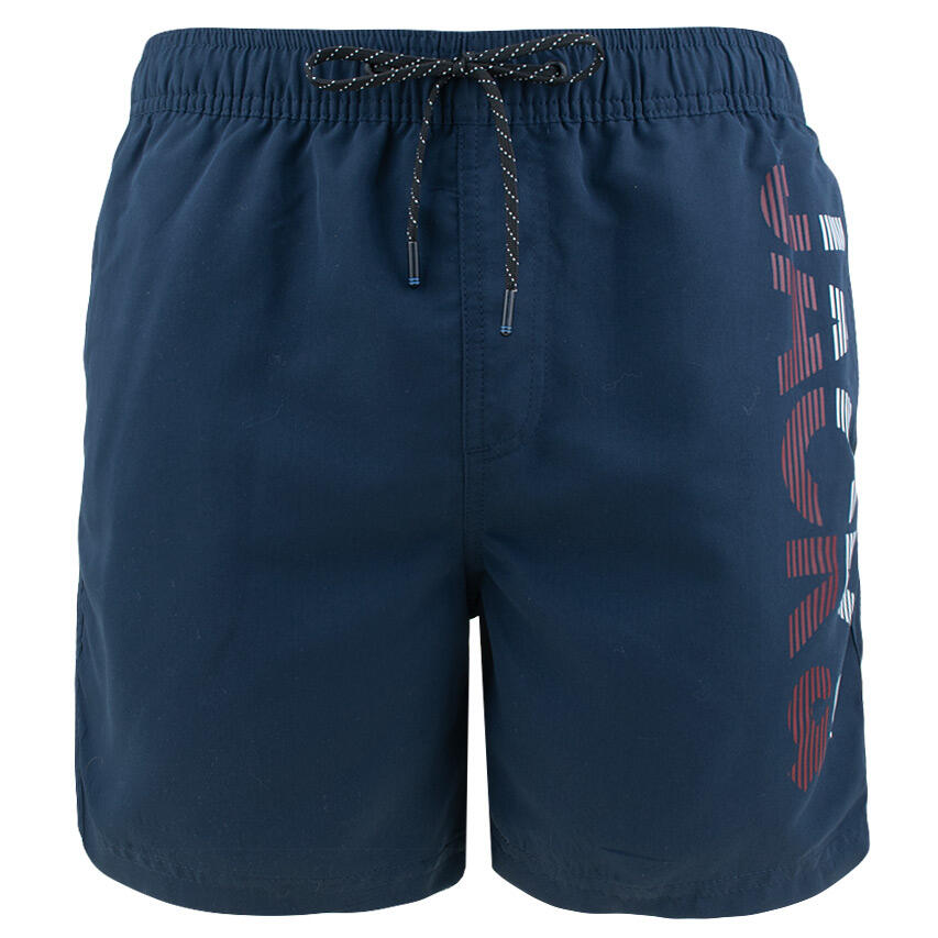 Heren Zwemshort Splice Logo Blauw II 3/4
