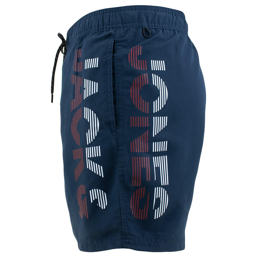 Heren Zwemshort Splice Logo Blauw II 2/4