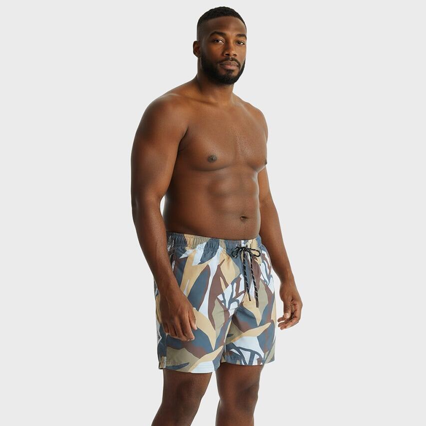 Heren Zwemshort Plus Size Maui Ocean Days Multi 2/2