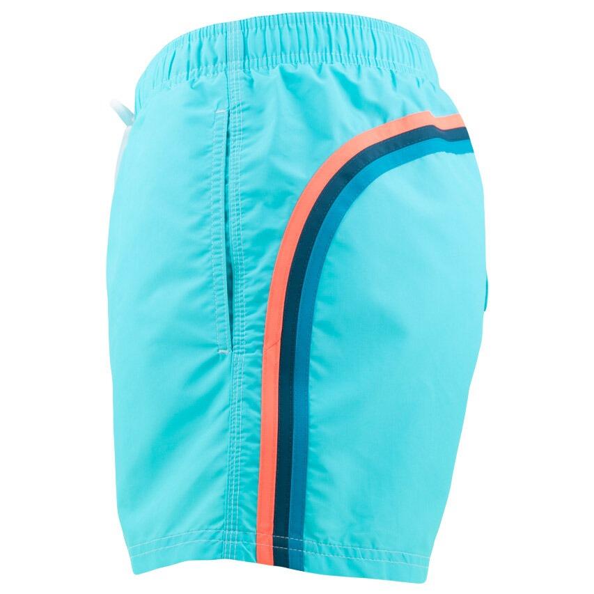 Heren Elastic Waist Zwemshort Blauw 05203 5/6