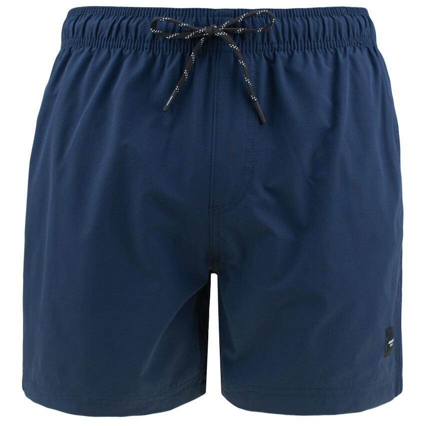 Heren Zwemshort Plus Size Maui Solid Blauw 3/5