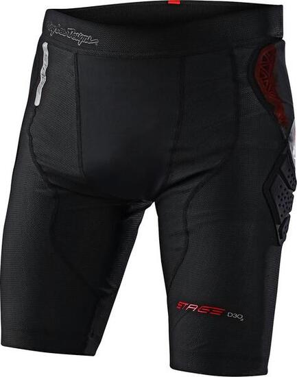 Pantaloncini protettivi per MTB Troy Lee Designs Stage Ghost D3O Nero