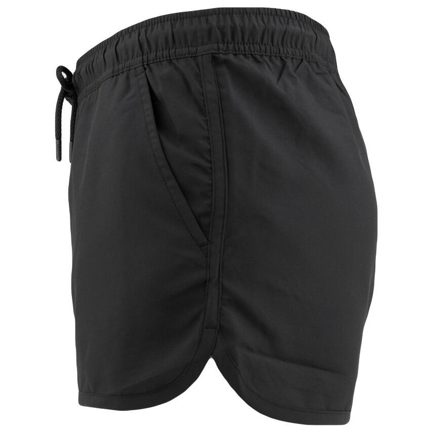 Heren Zwemshort Retro Basic Zwart 3/4