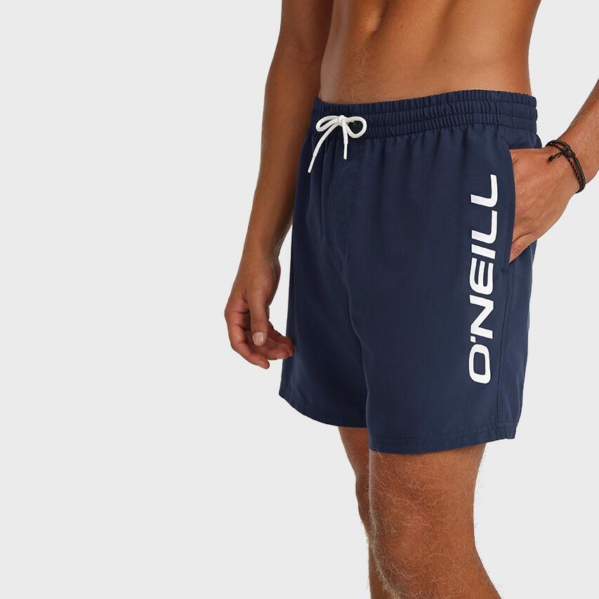 Heren Zwemshort Logo Blauw II 5/6