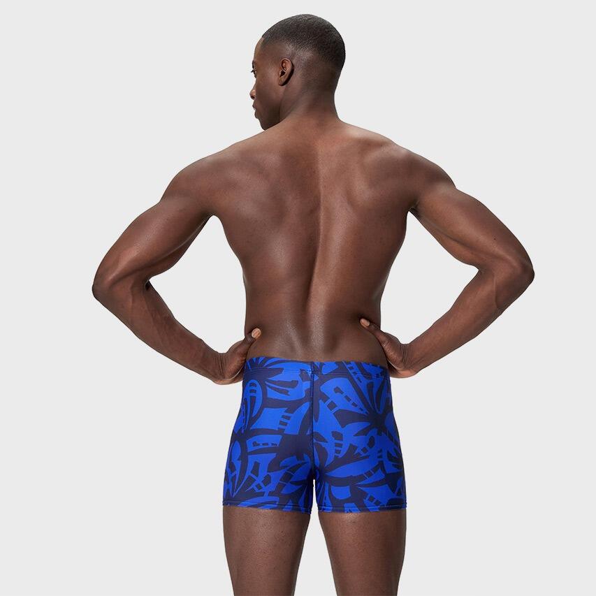 Heren Beachstar Square Leg Aquashort Blauw 4/7