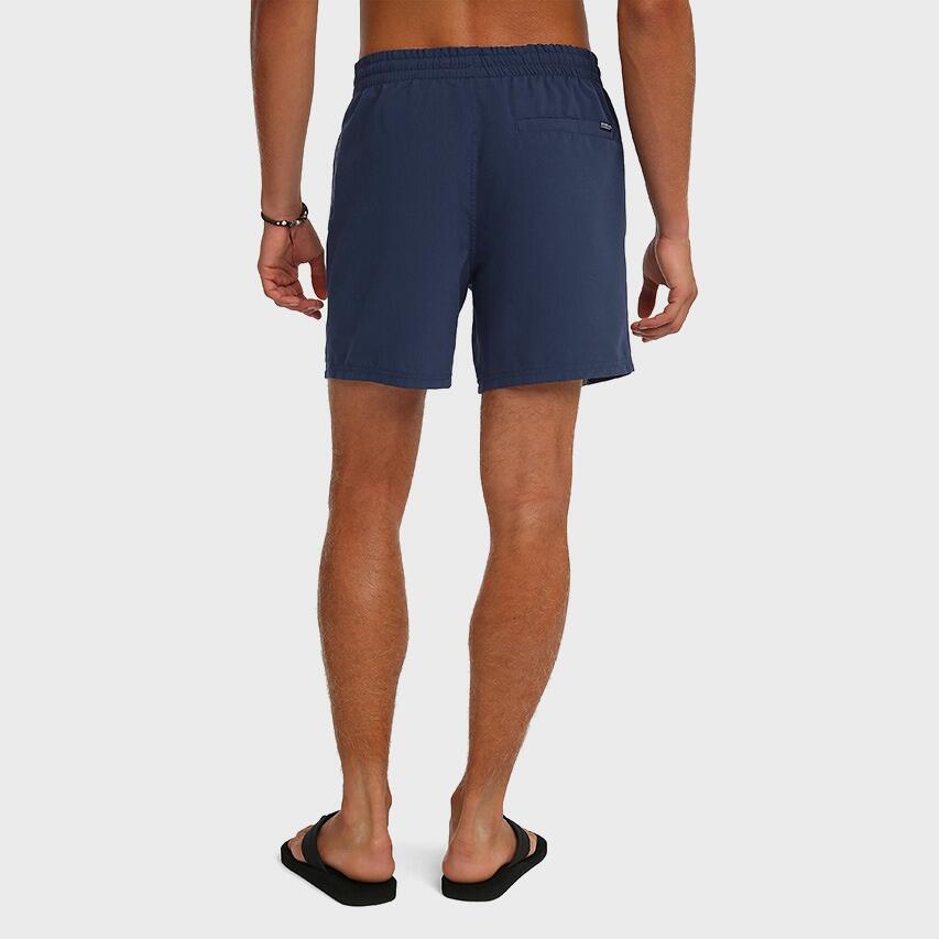 Heren Zwemshort Logo Blauw II 3/6