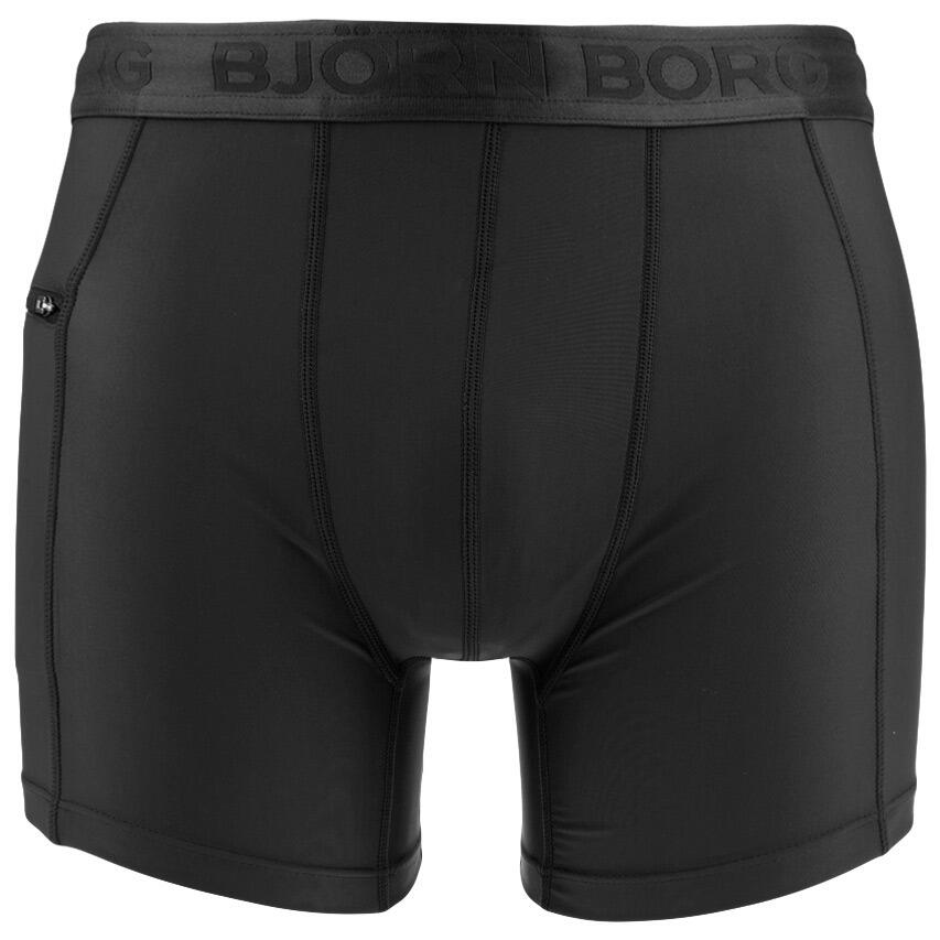 Heren Rits Zwemboxer Stretch Zwart 6/7