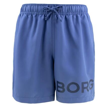 Kids Zwemshort Borg Logo Blauw III