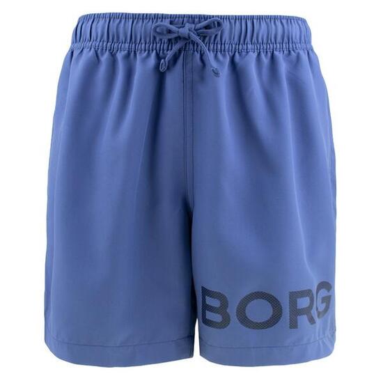 Kids Zwemshort Borg Logo Blauw III