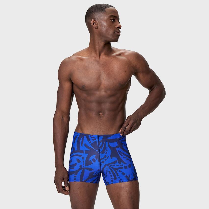 Heren Beachstar Square Leg Aquashort Blauw 2/7
