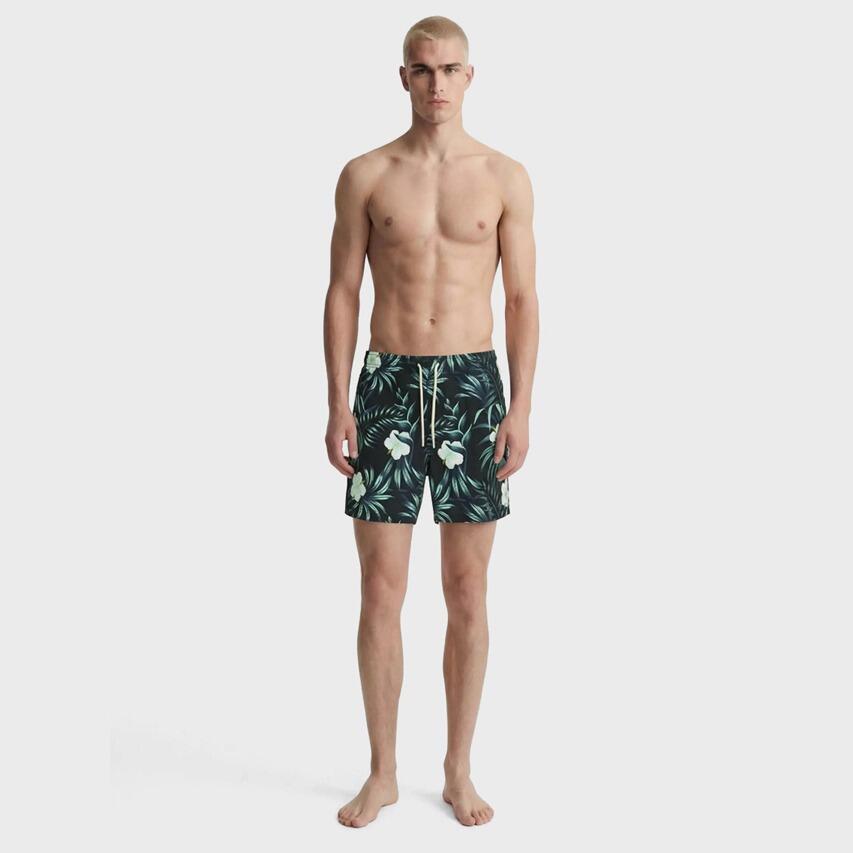Heren Zwemshort Flower Seersucker Multi 4/6