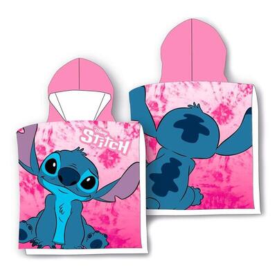Poncho asciugamano in microfibra bambino Cars con cappuccio 50x115 cm