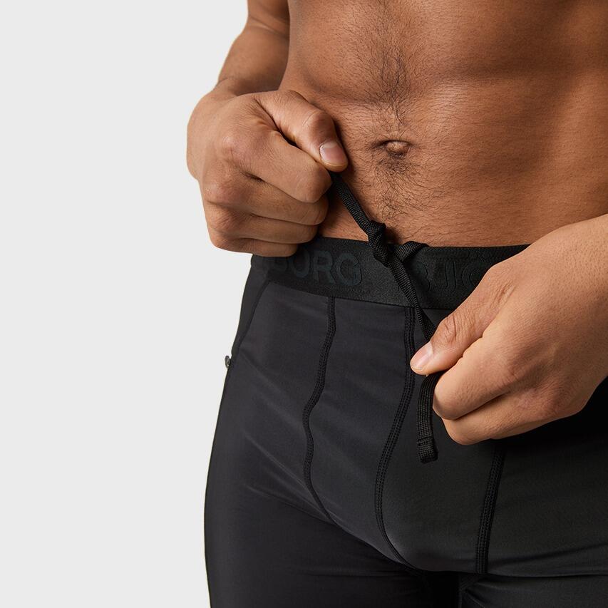 Heren Rits Zwemboxer Stretch Zwart 3/7