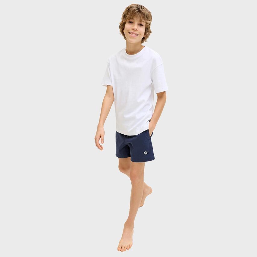 Kids Zwemshort Double Waistband Surf Blauw 5/7