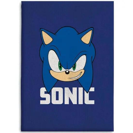 Plaid polaire Sonic Enfant 100 x 140 cm