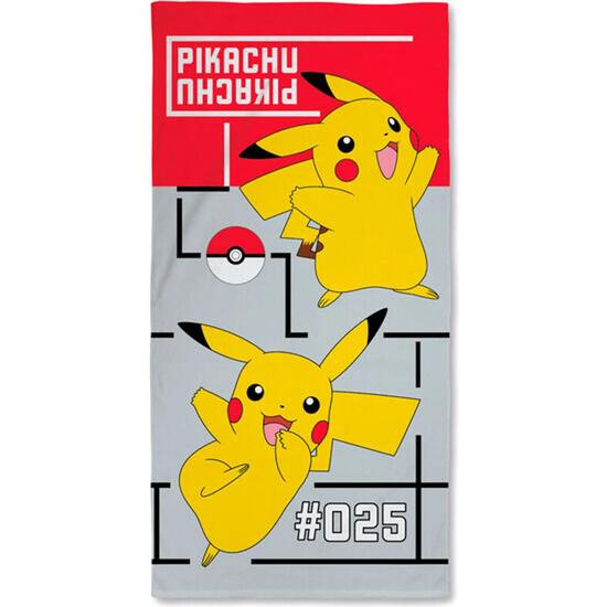 Bawełniany ręcznik plażowy Nintendo Pokémon Pikachu