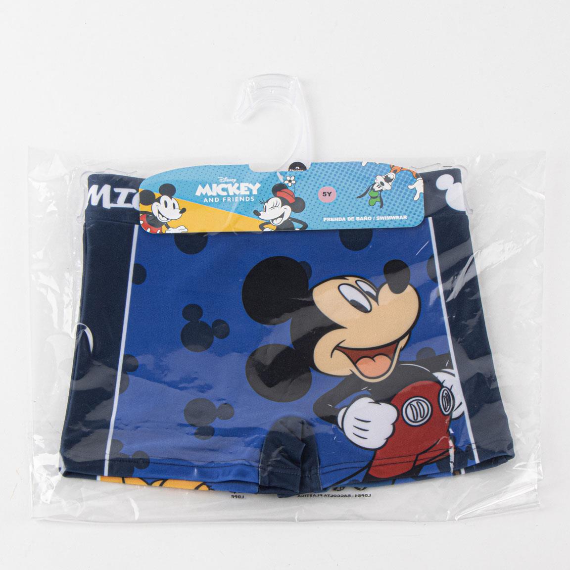 Maillot de bain boxer Mickey Mouse pour garçon, en polyester et élasthanne 4/4