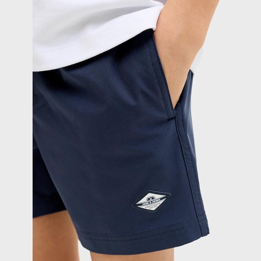 Kids Zwemshort Double Waistband Surf Blauw 4/7