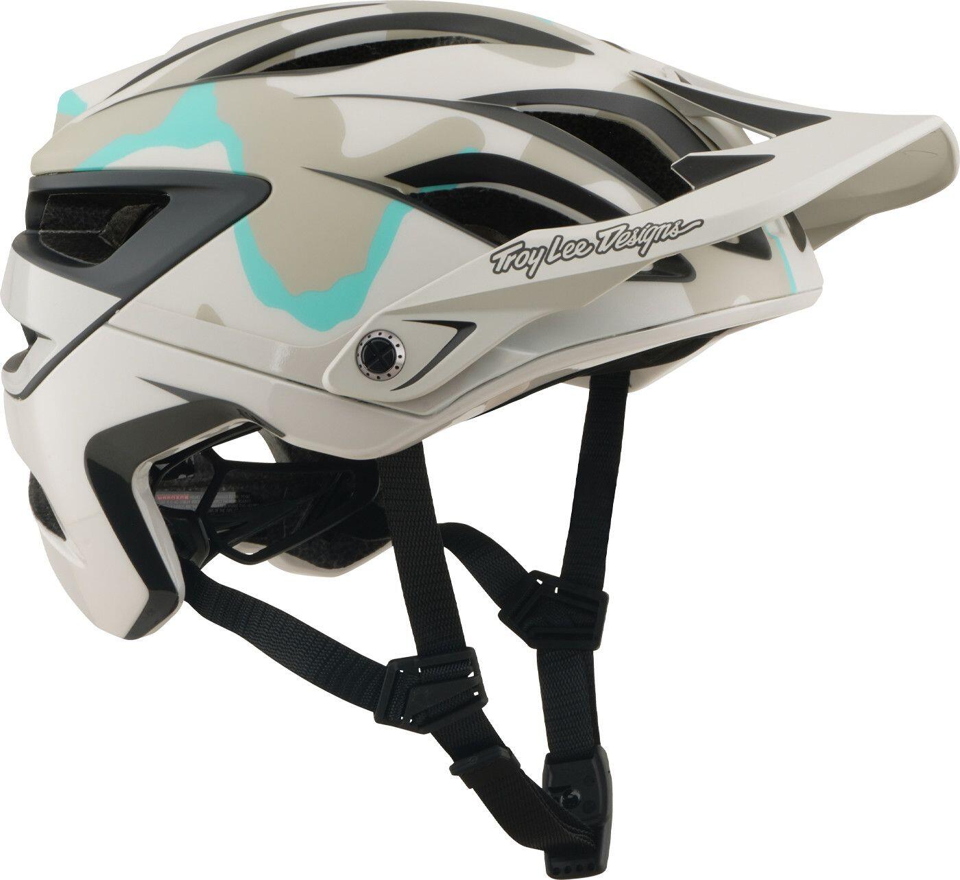 Casco da MTB Troy Lee Designs A3 Mips  Halo Pumice Camo Grigio/Beige 6/7
