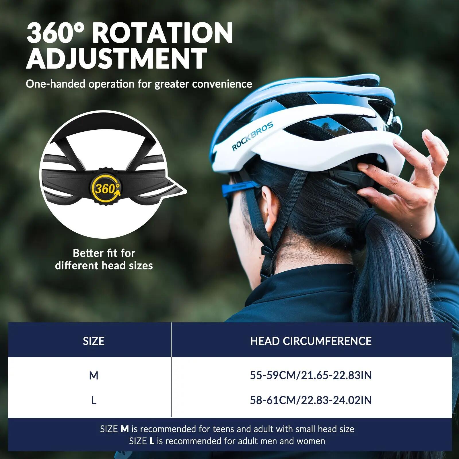 ROCKBROS Fahrradhelm Helm Unisex Radhelm 5/6