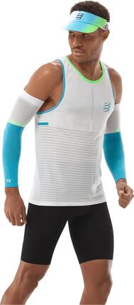 Compressport Pro Racing Tanktop Wit Heren