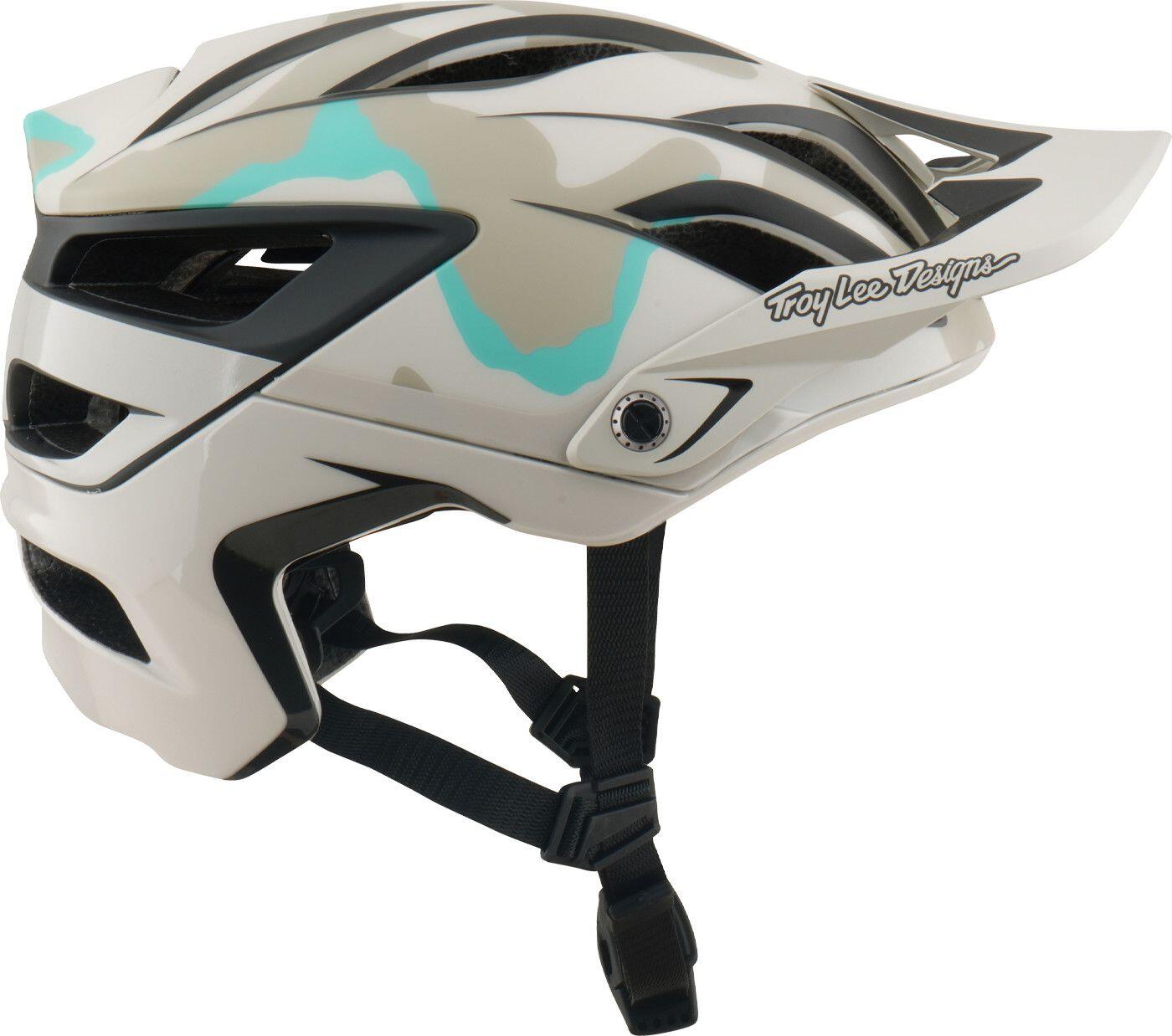Casco da MTB Troy Lee Designs A3 Mips  Halo Pumice Camo Grigio/Beige 5/7