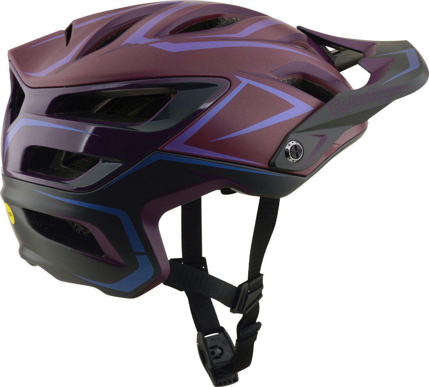 Casco da MTB Troy Lee Designs A3 Mips Pin Sangria Viola 4/7