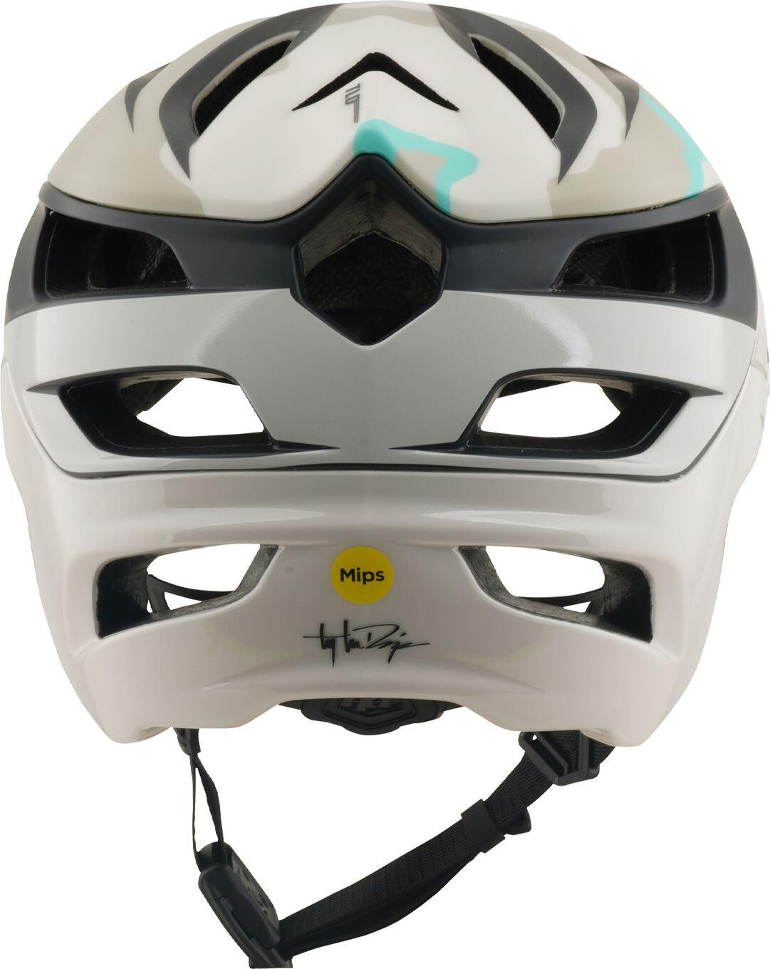 Casco da MTB Troy Lee Designs A3 Mips  Halo Pumice Camo Grigio/Beige 3/7