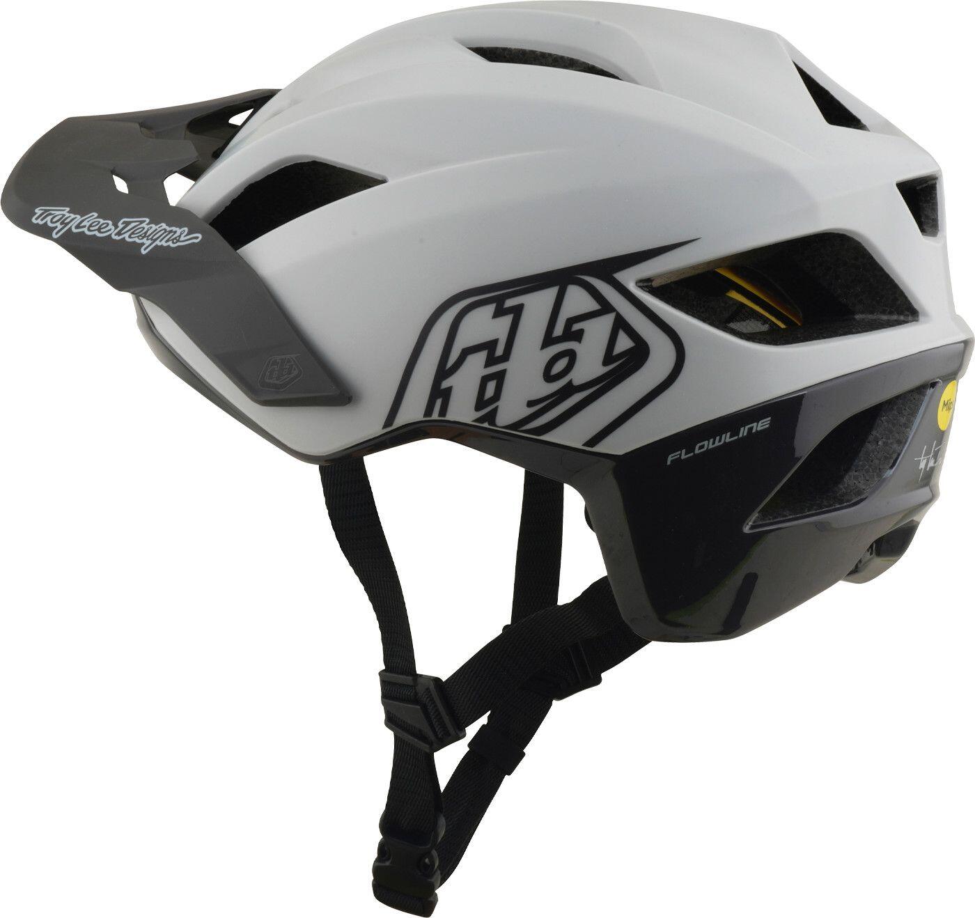 Casco da MTB Troy Lee Designs Flowline Mips Point Grigio 2/7