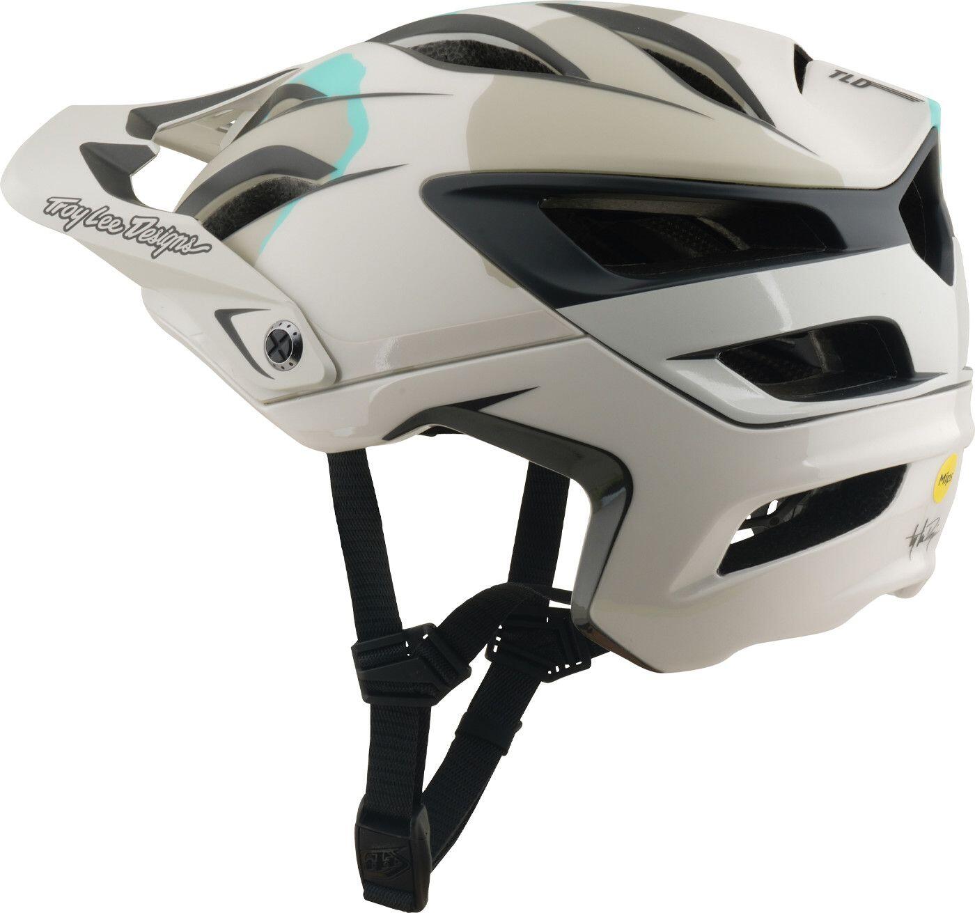 Casco da MTB Troy Lee Designs A3 Mips  Halo Pumice Camo Grigio/Beige 2/7