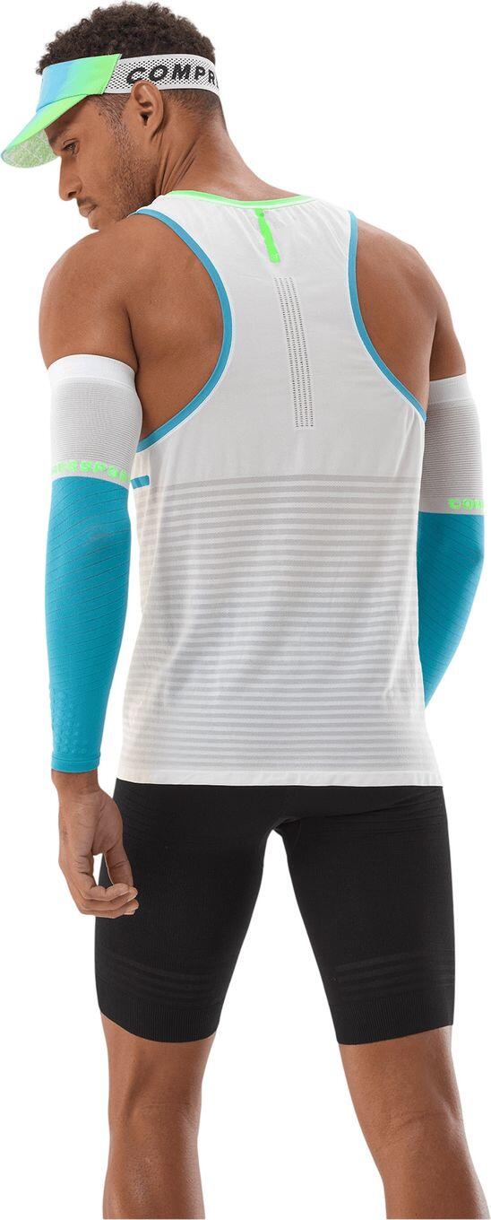 Canotta Compressport Pro Racing Bianca Uomo 2/5