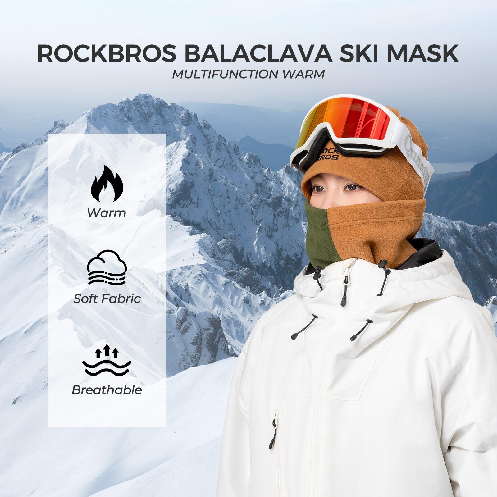 ROCKBROS Warm halb Sturmhaube Multifunktionstuch 3/7