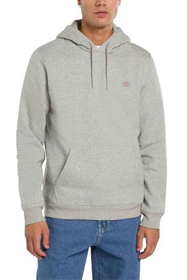 Sweat à capuche homme - Sportswear - Coupe relaxed - Oakport - Gris chiné