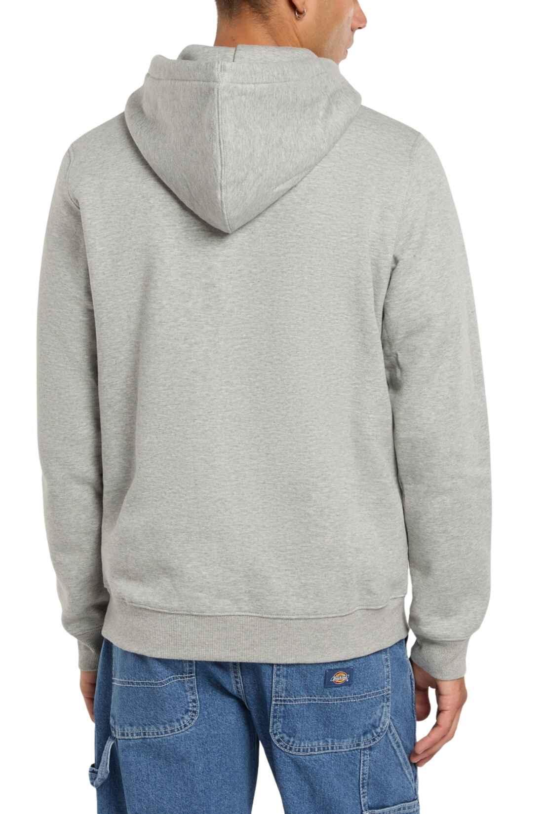 DICKIES - Sweat à capuche pour homme Oakport, taille XL, couleur Gris mélangé 3/3