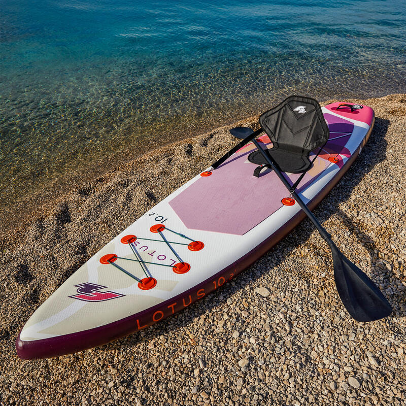 Set placă SUP gonflabilă SUP F2 Lotus 10'8" Multiset