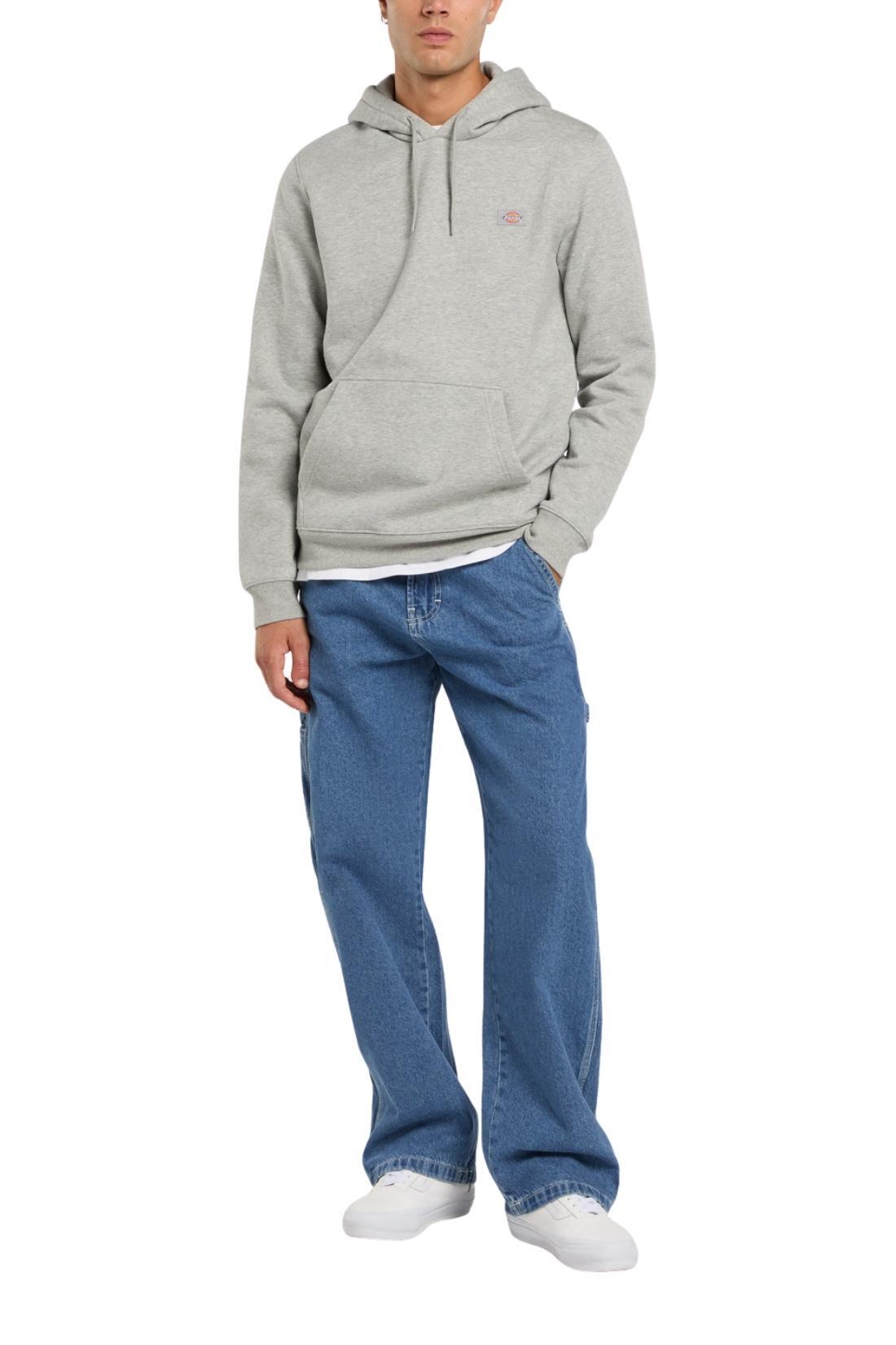 DICKIES - Sweat à capuche pour homme Oakport, taille XL, couleur Gris mélangé 2/3