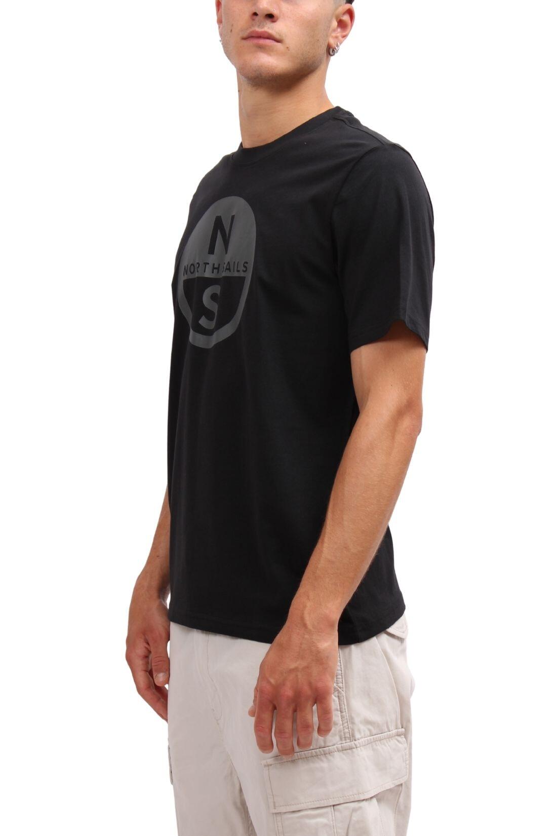 NORTH SAILS - T-shirt voor mannen met logo, maat XXL, kleur wit 2/3