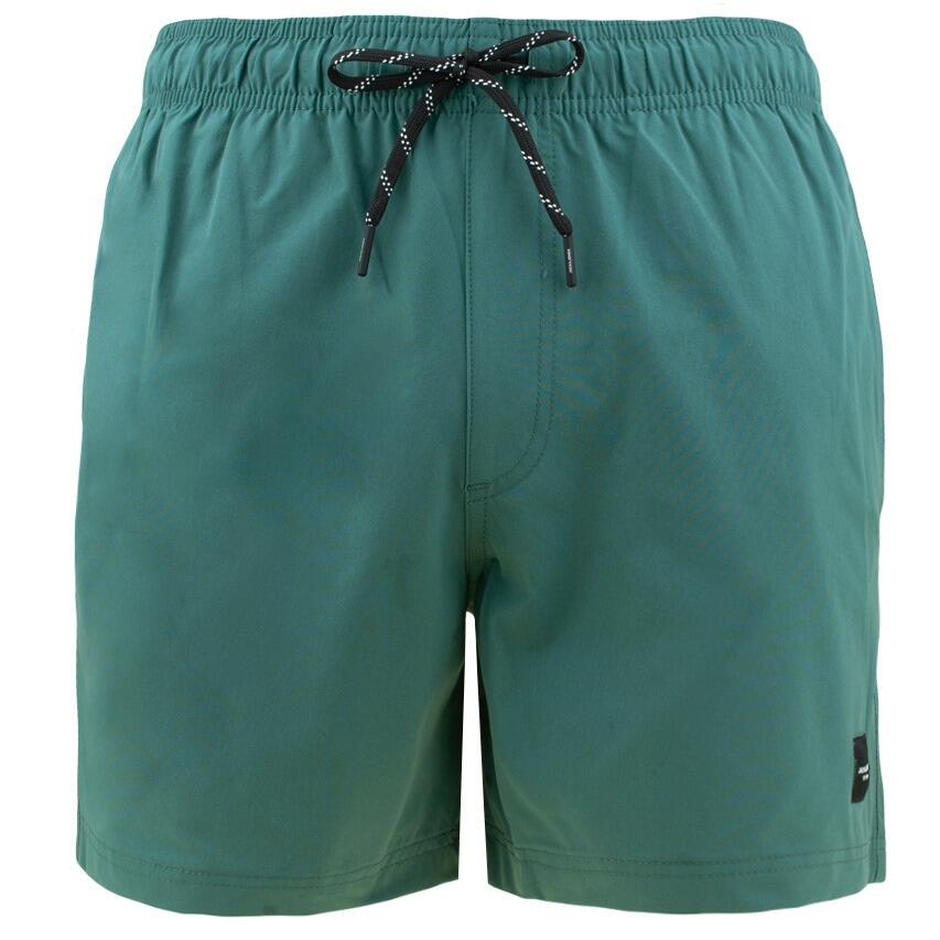 Heren Zwemshort Plus Size Maui Solid Groen 3/5