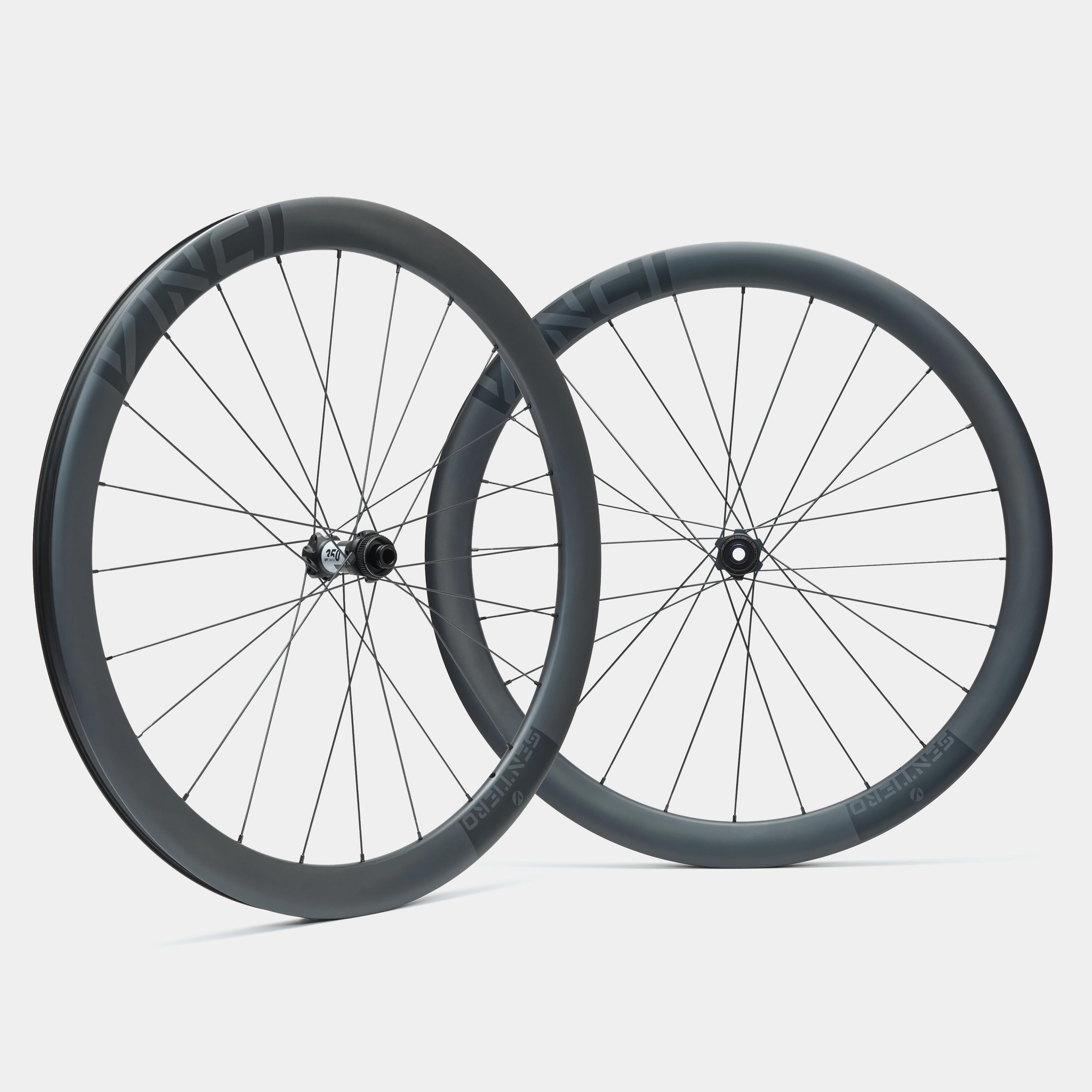 Koła szosowe karbonowe Vinci Sentiero 45mm 2026, piasty DT Swiss 350, Shimano HG