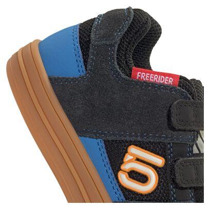 Zapatillas de MTB adidas Five Ten Freerider Hook-and-Loop Negro/Azul Junior 7/7