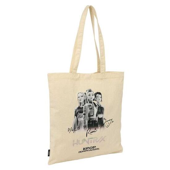 Sac fourre-tout beige grande capacité pour adulte, inspiré de la tournée K-Pop