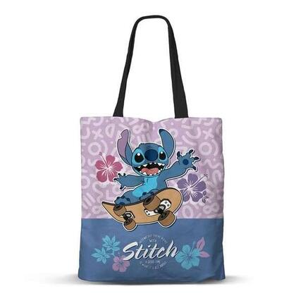 Stitch Kinder-Strandtasche aus Netzgewebe mit stabilen Griffen, blau