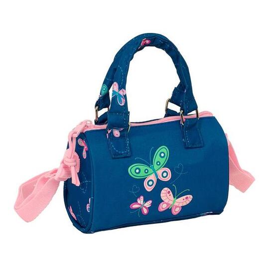 Stitch 3D Polyester Kinder-Sporttasche mit verstellbarem Schultergurt – Blau