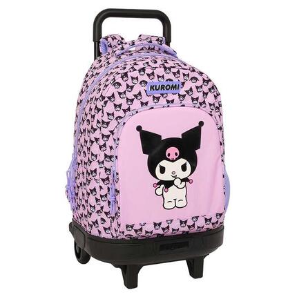 Hello Kitty Kinder-Sporttasche, Trolley-Typ, 2 Räder, 3D, Rosa