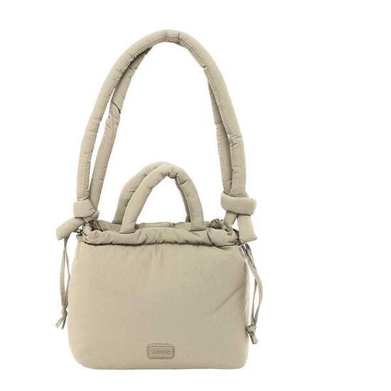Sac de sport rembourré Moos pour adulte avec fermeture magnétique beige clair