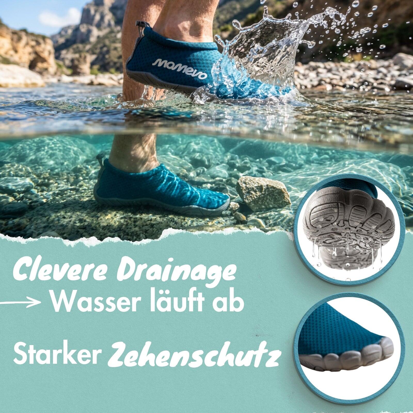 Wasserschuhe Watermates - Barfuß Unisex Badeschuhe 4/7