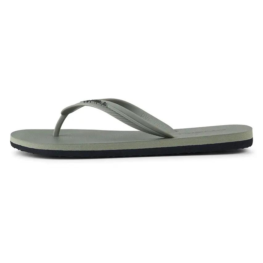 Heren Teenslippers Profile Small Logo Groen 3/4