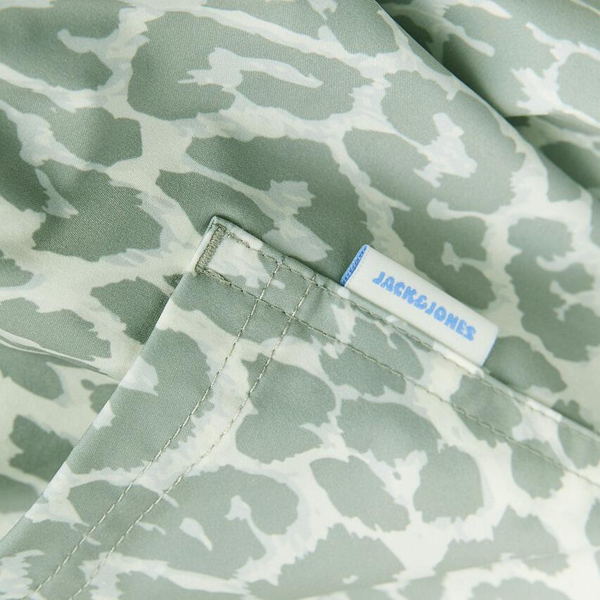 Heren Zwemshort Shell AOP Groen 7/7