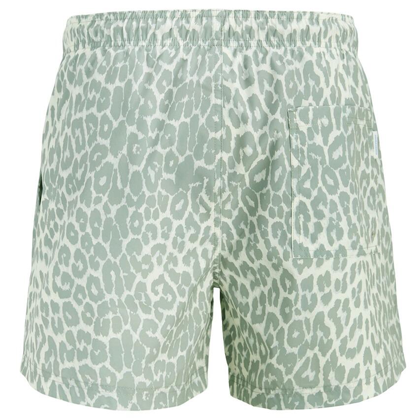 Heren Zwemshort Shell AOP Groen 5/7